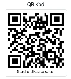 Ukážka QR kódu